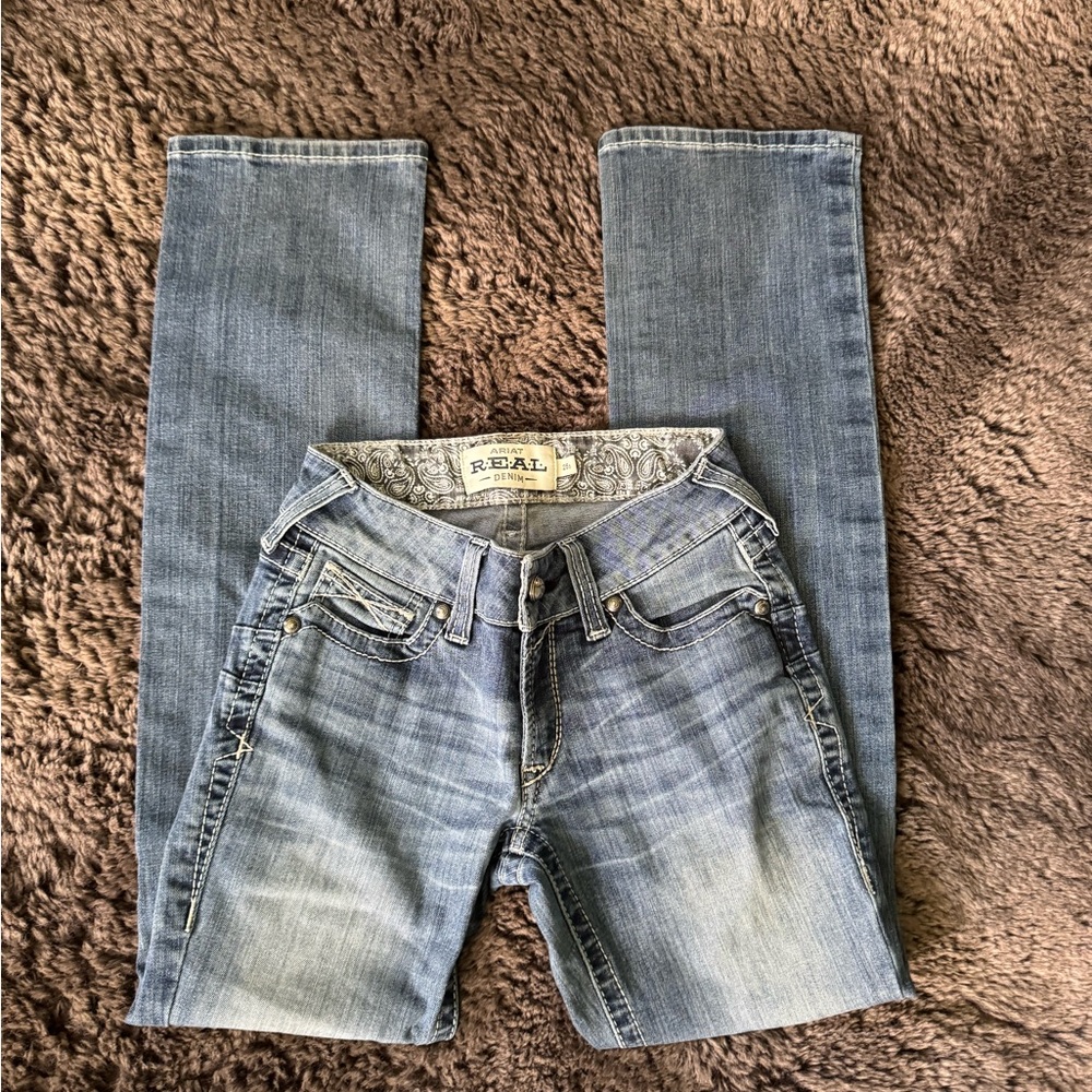 Ariat Women's Classic Straight Leg Jeans - Blue